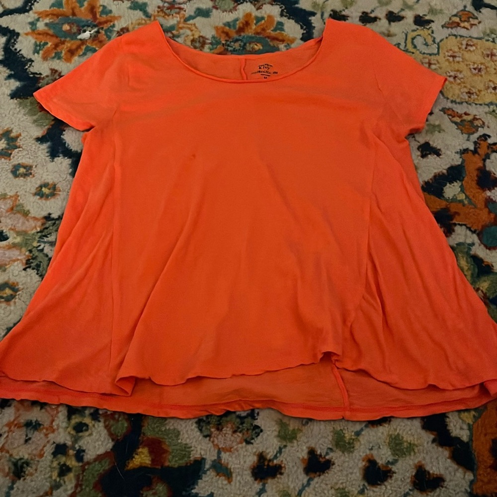 Crown and Ivy Orange Tee